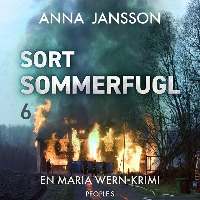 Omslag: Sort sommerfugl