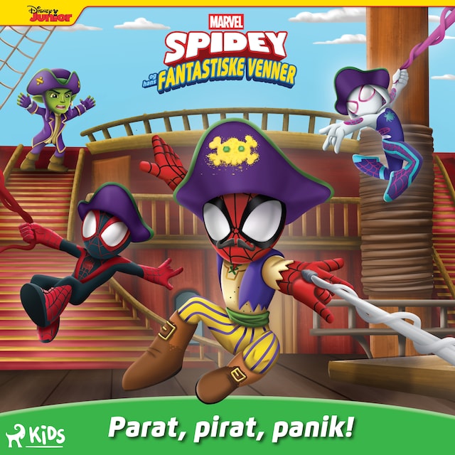 Omslag: Spidey og hans fantastiske venner: Parat, pirat, panik!