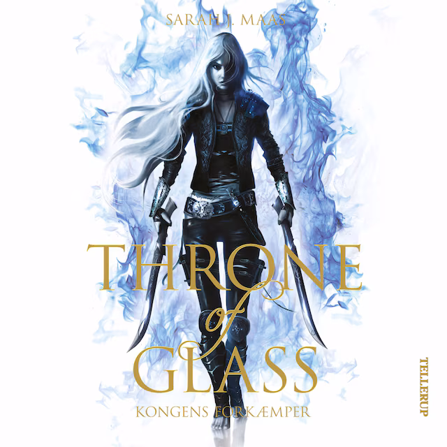 Omslag: Throne of Glass #1: Kongens forkæmper