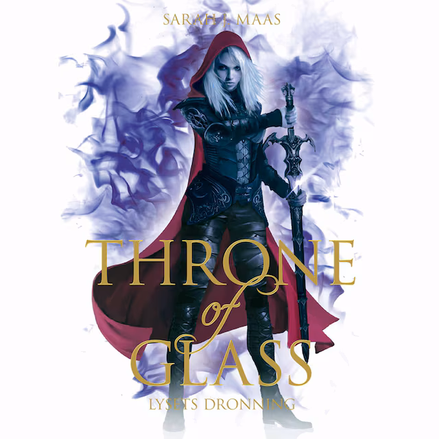 Omslag: Throne of Glass #5:  Lysets dronning