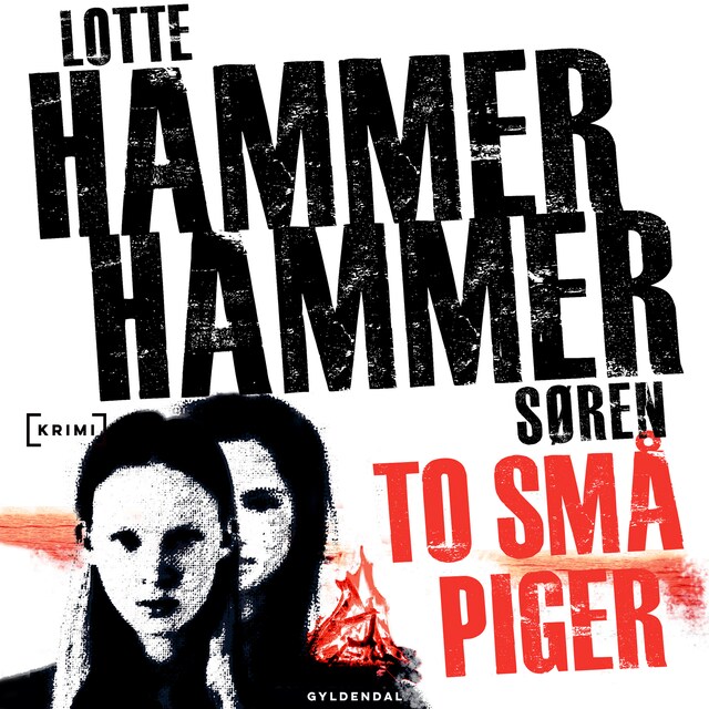 Omslag: To små piger