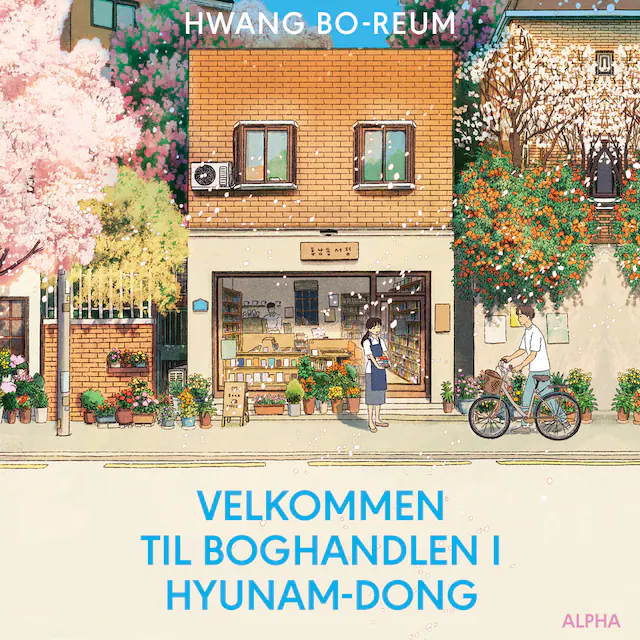 Omslag til lydbogen Velkommen til boghandlen i Hyunam-Dong