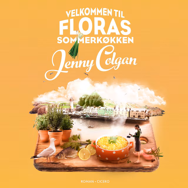 Omslag: Velkommen til Floras sommerkøkken