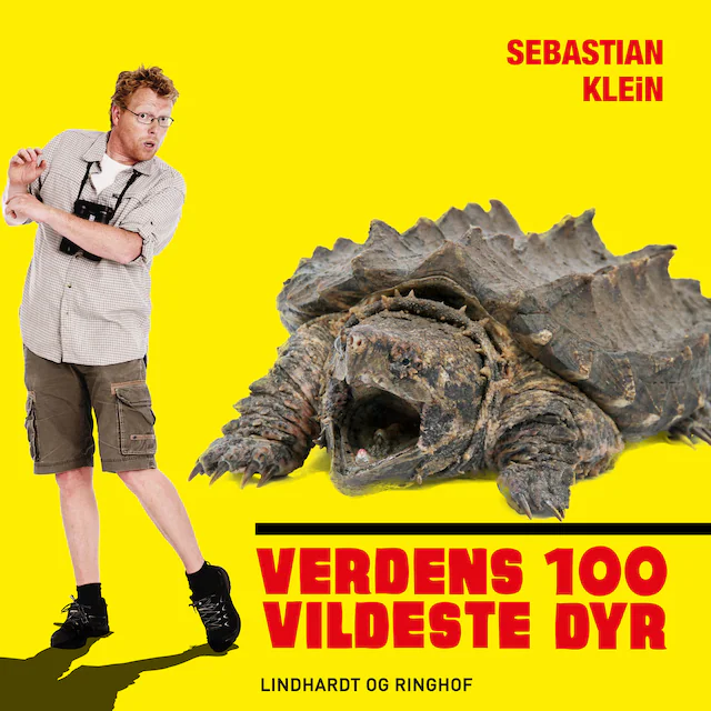 Omslag: Verdens 100 vildeste dyr, Alligatorskildpadden