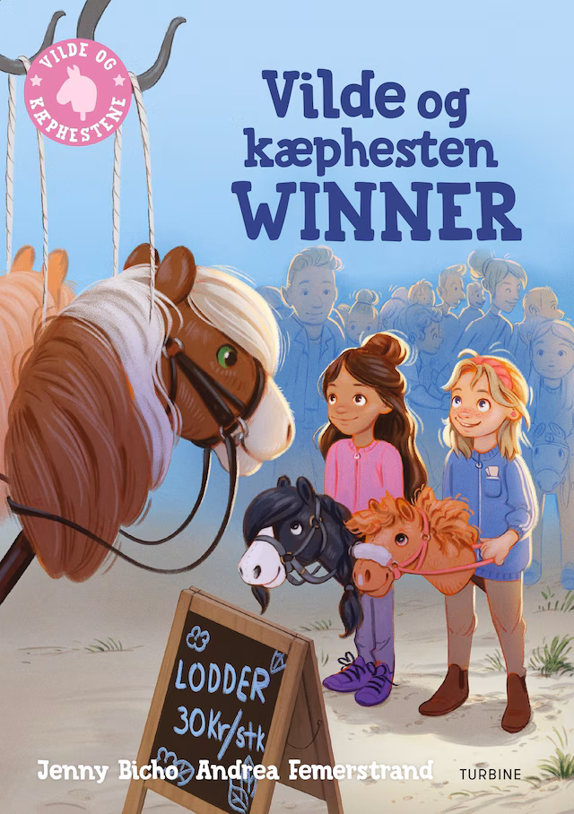 Omslag: Vilde og kæphesten Winner