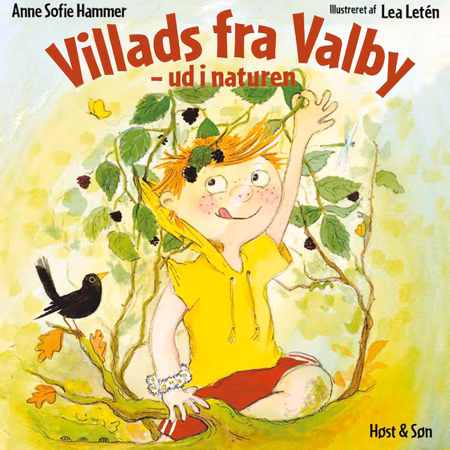 Omslag: Villads fra Valby - ud i naturen