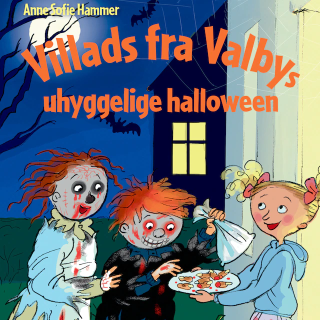 Omslag: Villads fra Valbys uhyggelige halloween