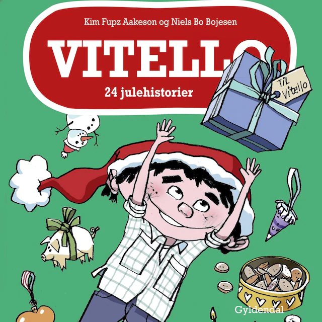 Omslag: Vitello. 24 julehistorier