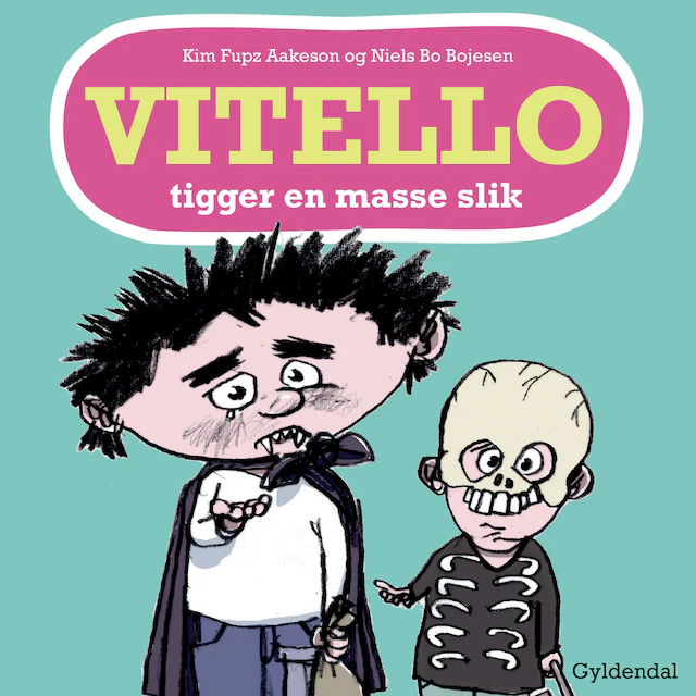 Omslag: Vitello tigger en masse slik