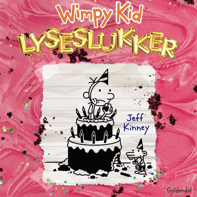 Omslag: Wimpy Kid 20 - Lyseslukker