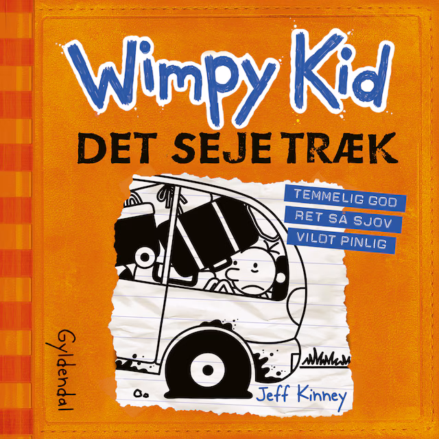 Omslag: Wimpy Kid 9 - Det seje træk
